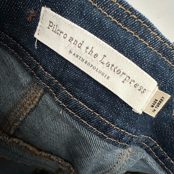 Anthropologie Pilcro Dark High Rise Bootcut Jeans Size 27 / NWT - Picture 7 of 8